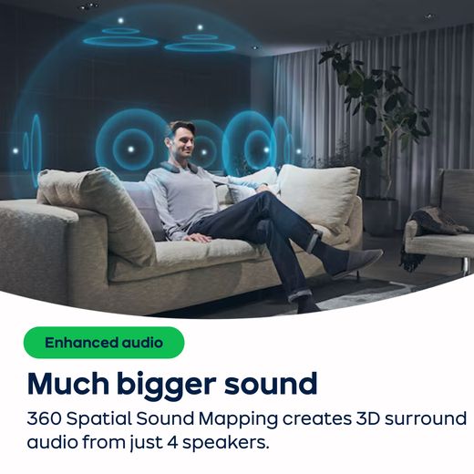 Sony Bravia Bravia 7 XR70 65" 4K Ultra HD Smart Android Google TV - AO Annotation - 360 Spatial Sound Mapping